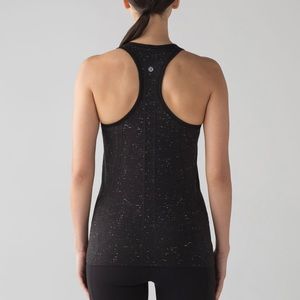 Lululemon Swiftly Tech Racerback Black/White